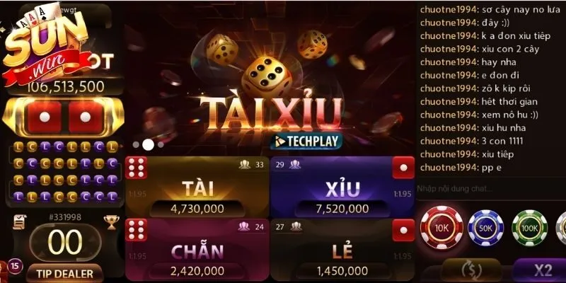 Cập nhật xu thế của tài xỉu Sunwin hiện nay